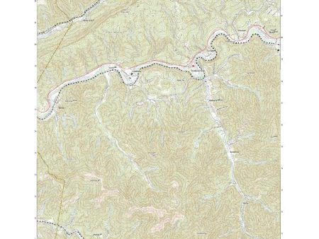 US Topo 7.5-minute map for Wallins Creek KY Online Sale