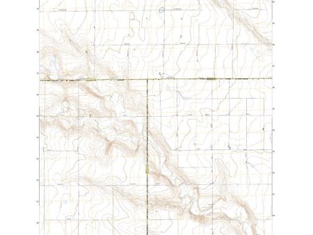 US Topo 7.5-minute map for West Bethany Church KS Sale