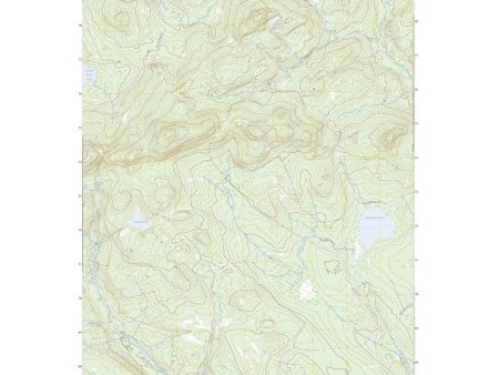 US Topo 7.5-minute map for Tomhegan Pond ME For Discount