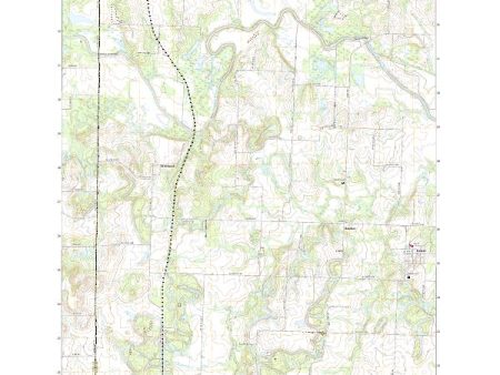 USGS US Topo 7.5-minute map for Worland MOKS 2021 Cheap