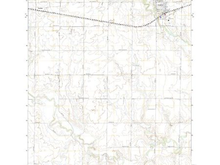 US Topo 7.5-minute map for Victoria KS on Sale