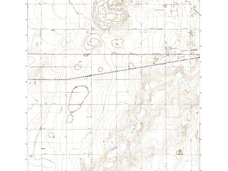 US Topo 7.5-minute map for Ulysses SW KS Hot on Sale