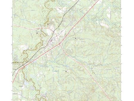 US Topo 7.5-minute map for Tullos LA Cheap