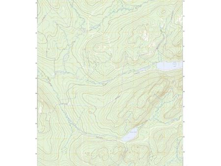 US Topo 7.5-minute map for Turner Pond ME Online