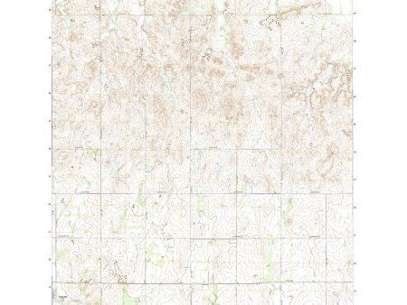 US Topo 7.5-minute map for Tescott SE KS Sale