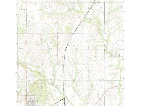 US Topo 7.5-minute map for Yates Center KS Hot on Sale