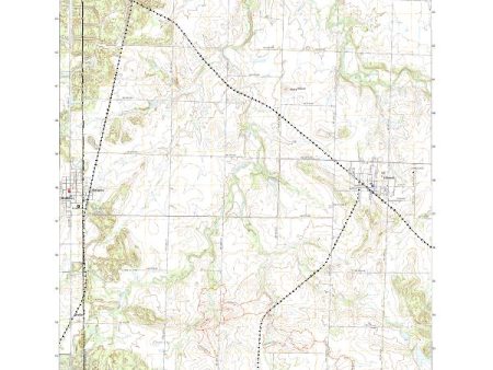 USGS US Topo 7.5-minute map for Liberal MOKS 2021 Hot on Sale