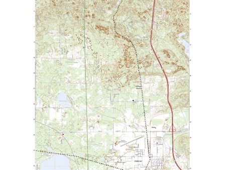 US Topo 7.5-minute map for Cadillac North MI Online