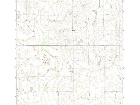 US Topo 7.5-minute map for Waldron KS Fashion