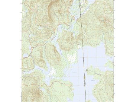 US Topo 7.5-minute map for Umbagog Lake North NHME Sale