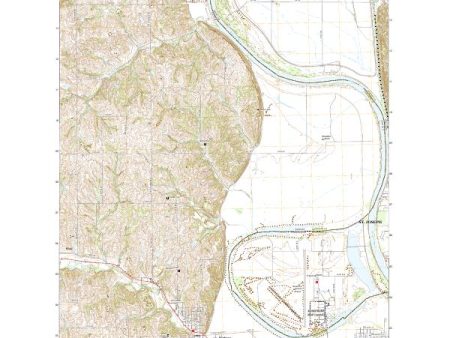 US Topo 7.5-minute map for Wathena KSMO Hot on Sale