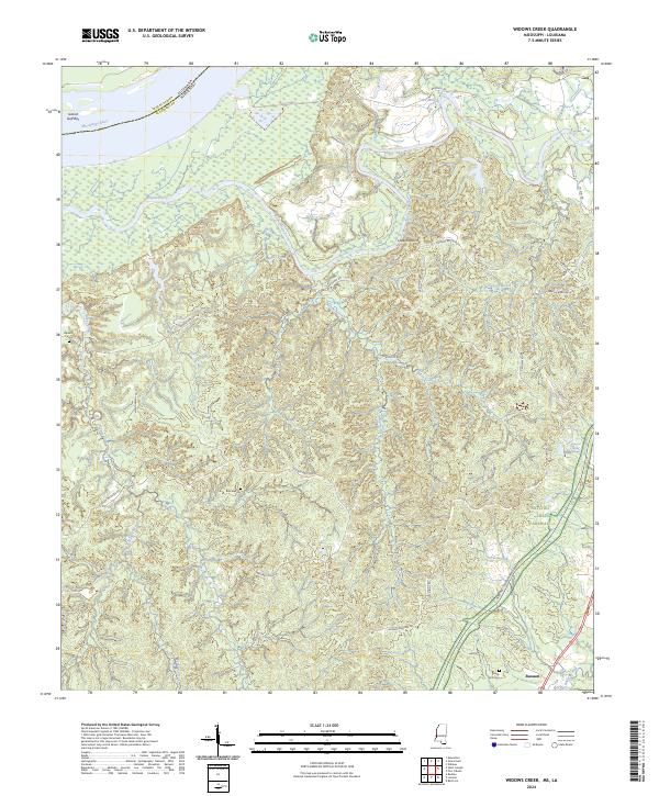 US Topo 7.5-minute map for Widows Creek MSLA Sale