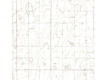 US Topo 7.5-minute map for Sublette SE KS Hot on Sale