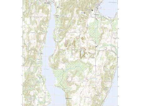 US Topo 7.5-minute map for Suttons Bay MI Sale