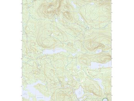 US Topo 7.5-minute map for Wadleigh Mountain ME For Cheap