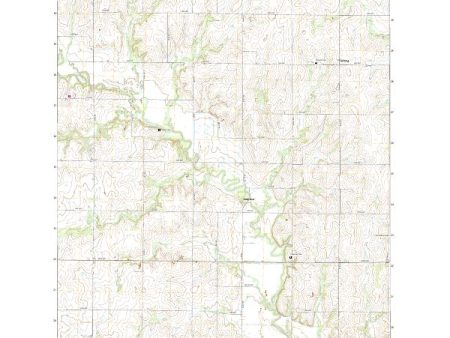 US Topo 7.5-minute map for Upland KS Discount