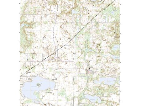 US Topo 7.5-minute map for Vandalia MI Cheap