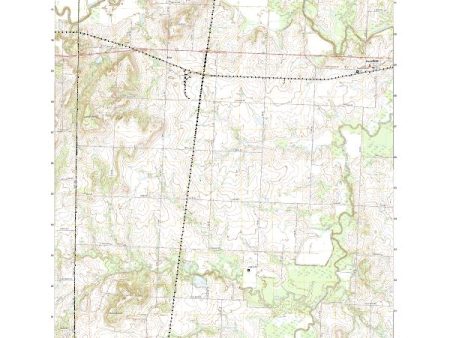 USGS US Topo 7.5-minute map for Deerfield MOKS 2021 For Discount