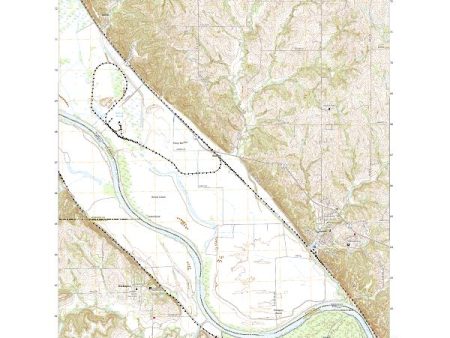 USGS US Topo 7.5-minute map for Weston MOKS 2021 on Sale