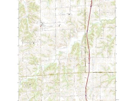 US Topo 7.5-minute map for Truro IA Online Sale