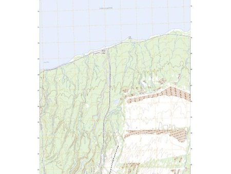 US Topo 7.5-minute map for White Pine MI For Discount