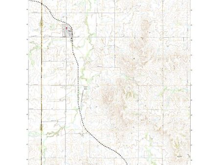 US Topo 7.5-minute map for Tipton KS Fashion