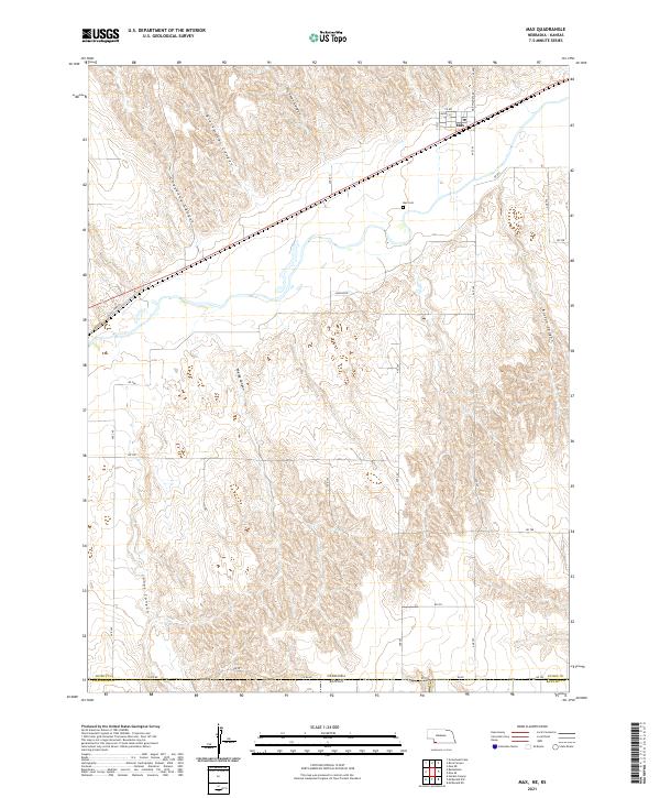 USGS US Topo 7.5-minute map for Max NEKS 2021 Discount