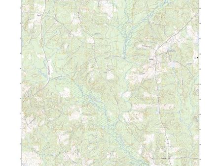 US Topo 7.5-minute map for Truxno LA Cheap