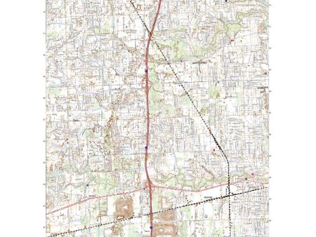 US Topo 7.5-minute map for Wayne MI For Cheap