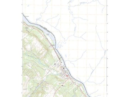 US Topo 7.5-minute map for Van Buren MENB Online Sale