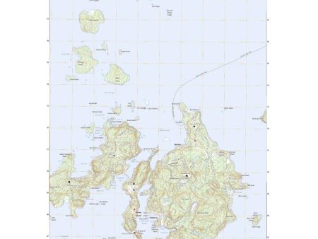 US Topo 7.5-minute map for Swans Island ME Online Hot Sale