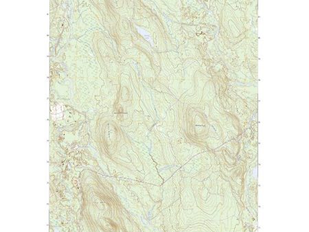 US Topo 7.5-minute map for Tug Mountain ME Online Hot Sale