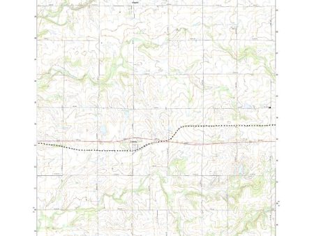 US Topo 7.5-minute map for Valeda KS Hot on Sale