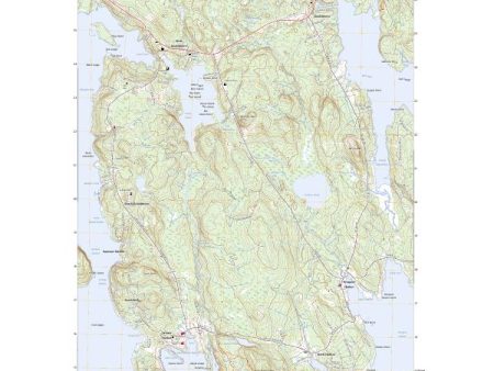 US Topo 7.5-minute map for Winter Harbor ME Online now