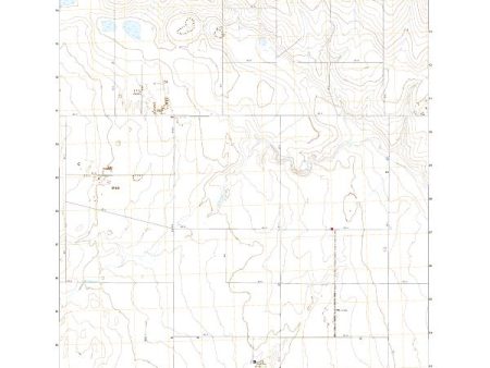 US Topo 7.5-minute map for Syracuse West SW KS For Sale