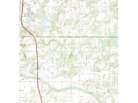 US Topo 7.5-minute map for Tekonsha MI Fashion