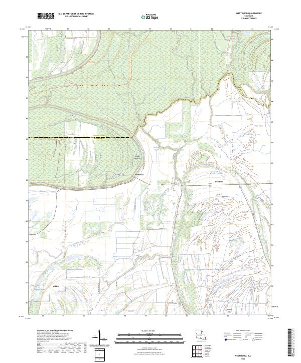 US Topo 7.5-minute map for Westwood LA Sale