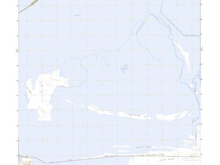 US Topo 7.5-minute map for West of Johnson Bayou LATX Fashion