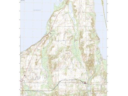 US Topo 7.5-minute map for Williamsburg MI on Sale