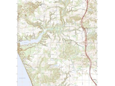 US Topo 7.5-minute map for Town Corners MI Hot on Sale