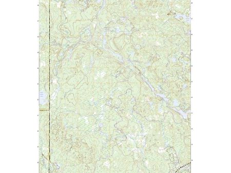 US Topo 7.5-minute map for Witch Lake NE MI For Sale