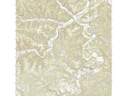 US Topo 7.5-minute map for Tygarts Valley KY Online Sale