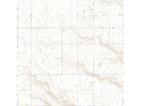 US Topo 7.5-minute map for West of Sainte Theresa Church KS Online Hot Sale