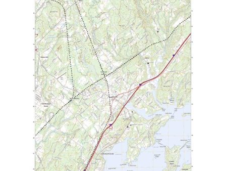 US Topo 7.5-minute map for Yarmouth ME Fashion