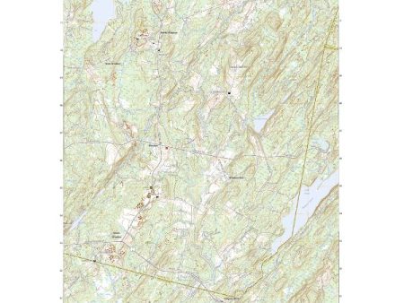 US Topo 7.5-minute map for Weeks Mills ME Online now