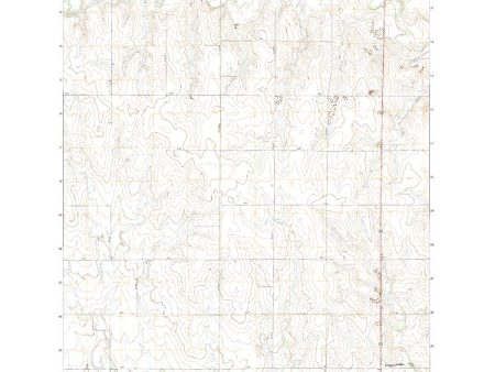 US Topo 7.5-minute map for Trego Center KS Cheap