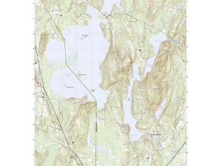 US Topo 7.5-minute map for Wayne ME Discount