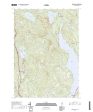 US Topo 7.5-minute map for Winnisquam Lake NH Discount