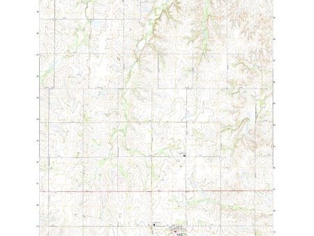 US Topo 7.5-minute map for Wilsey KS Online Sale