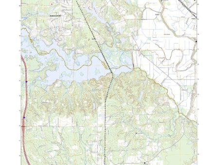 US Topo 7.5-minute map for Wallace Lake LA Hot on Sale